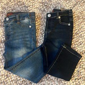 2 pairs of 7 for All Mankind Jeans - size 24mos